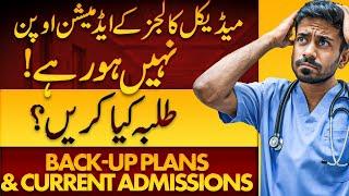 Medical Colleges Admissions not Opening! What to Do? :: Back-up Plans & Admission Strategy