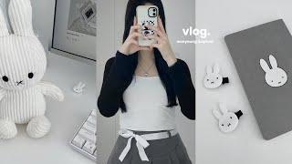 DAILY VLOG: productive 6am mornings, wonyoung routine, studying, korean skincare & meals,  habits