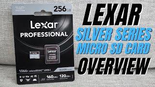 Lexar Professional 1066x 256GB Silver Series Micro SD Card Overview