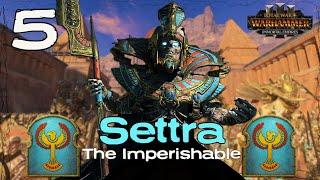 THE MIGHT OF KHEMRI!! | Settra Immortal Empires Narrative Campaign | Part 5