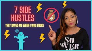  7 Side Hustles That Saved Me When I Was Broke | Nikki Connected