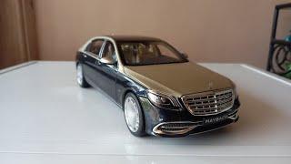 Norev Mercedes Maybach S650 X222 2019 1:18 Scale Model ( dealer Edition)