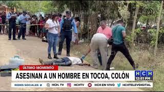 Tiroteado muere hombre en una solitaria calle de Tocoa, Colón