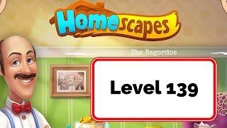 Homescapes Level 139 - No Boosters