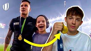 Sonny Bill gave me his World Cup medal! An INCREDIBLE Rugby World Cup moment