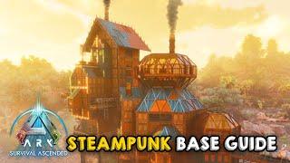 Epic Steampunk Metal Base Guide | ARK: Survival Ascended