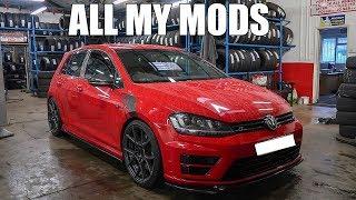 ALL MODS ON MY MK7 GOLF R