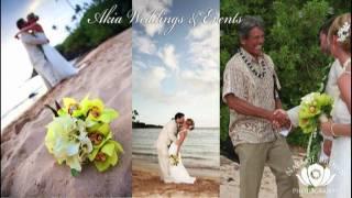 Small Maui Beach Wedding