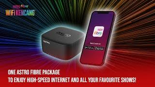 One Astro Fibre Package: Enjoy High-Speed Internet & All Your Favourite Shows!