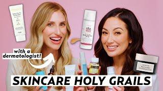 Skincare Holy Grails with Dermatologist @DrSamEllis: Favorite Cleanser, Serum, Sunscreen, & More!