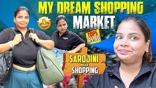 Just Rs.80 ku Tops in Sarojini Nagar  Delhi Shopping Market | Keerthi Shrathah