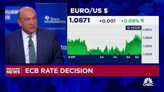 European Central Bank lowers key rate to 3.25% in third cut this year