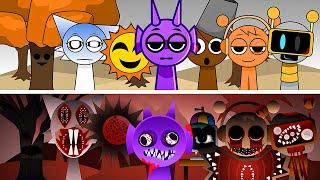 Incredibox Sprunki New Parasite Mod | Normal Versions Vs Horror Versions