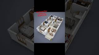 2 bedroom house Plan||2bhk with parking #viral #doublestorey #house #singlestorey #indianculture