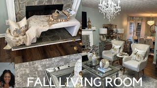 FALL GLAM LIVING ROOM DESIGN NONE TRADITIONAL STYLING  