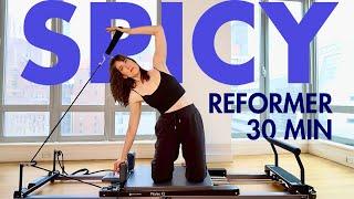 30 Minute Pilates Reformer Workout for Abs Arms and Glutes - EXPRESS Version 