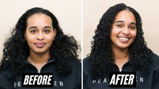 Step-by-Step Curly Hair Routine from START to FINISH → Miche Beauty Sculpt Curl Defining Gel