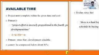 Software cost Estimation Factors- Part 2