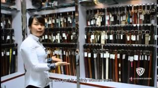 A Belt Factory Introduction Video of J.D. Leather Goods in China