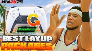 THE BEST LAYUP PACKAGES For ALL BUILDS In NBA 2K25 | ALL HEIGHTS (5’7-7’3) & ALL RATINGS !