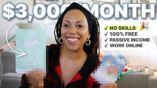 No Skills Needed!  | Get Paid $3,000/month | How to Make Money Online, Work From Home For Free