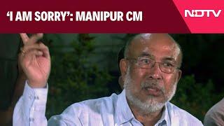 Manipur News | Manipur CM Biren Singh Apologises, Says 'I Feel A Sense Of Regret'