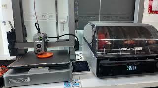 New printer alert! Creality Hi printing a bowl, let's watch! Exciting new release from @Creality3D