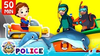 ChuChu TV police saving the dolphins - Underwater Episode + More Fun Stories for Children