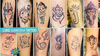 20+ Lord Ganesha tattoo ideas | God Ganesh ji tattoo | Ganesha tatoo