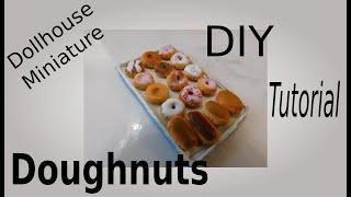 Dollhouse Miniature Doughnuts