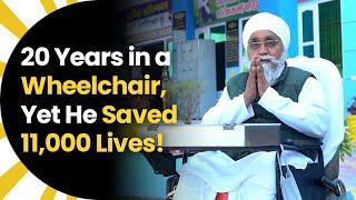 20 Years in a Wheelchair, Yet He Saved 11,000 Lives!