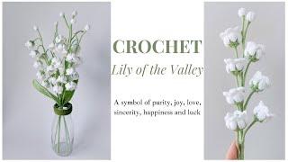 How to Crochet Lily of the Valley - a Beautiful Bouquet  | NHÀ LEN