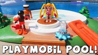Playmobil Water Play Swimming Pool Playset Unboxing - The Amy Jo Show DCTC