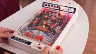 Atomic Arcade Pinball LED Mod (1979 Flipper Toy by Tomy)