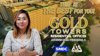 Residential Office inside Gold City near Airport - SMDC Gold-Reso | 2024 Update with AJA