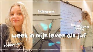 hologram maken en bewegend leren taalles - juffenvlog