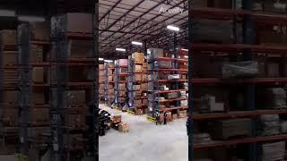 Warehouse storage rack before and after | Aceally