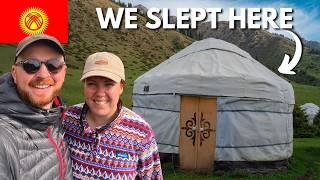 FIRST TIME sleeping overnight in a YURT camp!  Hiking 15km to Altyn-Arashan - is it worth it?