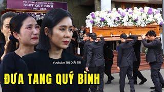 Trực Tiếp LỄ ĐỘNG QUAN Quý Bình: Lê Phương Minh Hằng bật khóc tiễn đưa