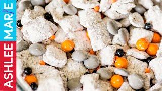 How to make Star Wars birthday party food - BB8 muddy buddies - The Force Awakens party