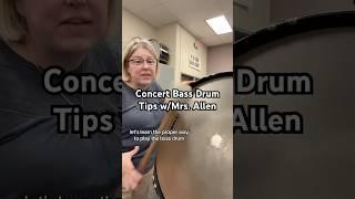 Bass Drum Technique w/Mrs. Allen