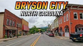 Bryson City North Carolina - Driving Through