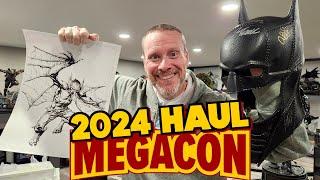 Megacon 2024 Orlando Comic Con Swag Haul | Commissioned Art & MORE!