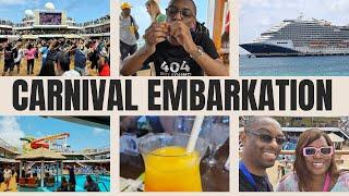 Carnival Magic Embarkation Day