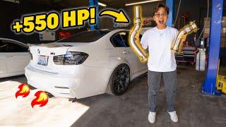 My BMW M3 Makes INSANE POWER With DOWNPIPES AND TUNE!