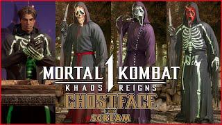 All GHOSTFACE Mastery Rewards and Tower Ending in Mortal Kombat 1 Khaos Reigns