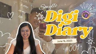 Digi Diary #001 | a day in my life series | June 16, 2025 | a mini vlog by smylle | Z's Grad pic