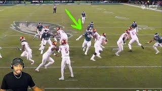 Watching Eagles Jalen Carter get to the Football is TERRIFYING! | Commanders vs Eagles reaction