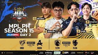  LIVE | MPL PH S15 | ENGLISH - Playoffs Day 2