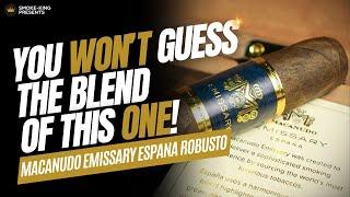 Macanudo Emissary Espana Robusto Cigar Review!